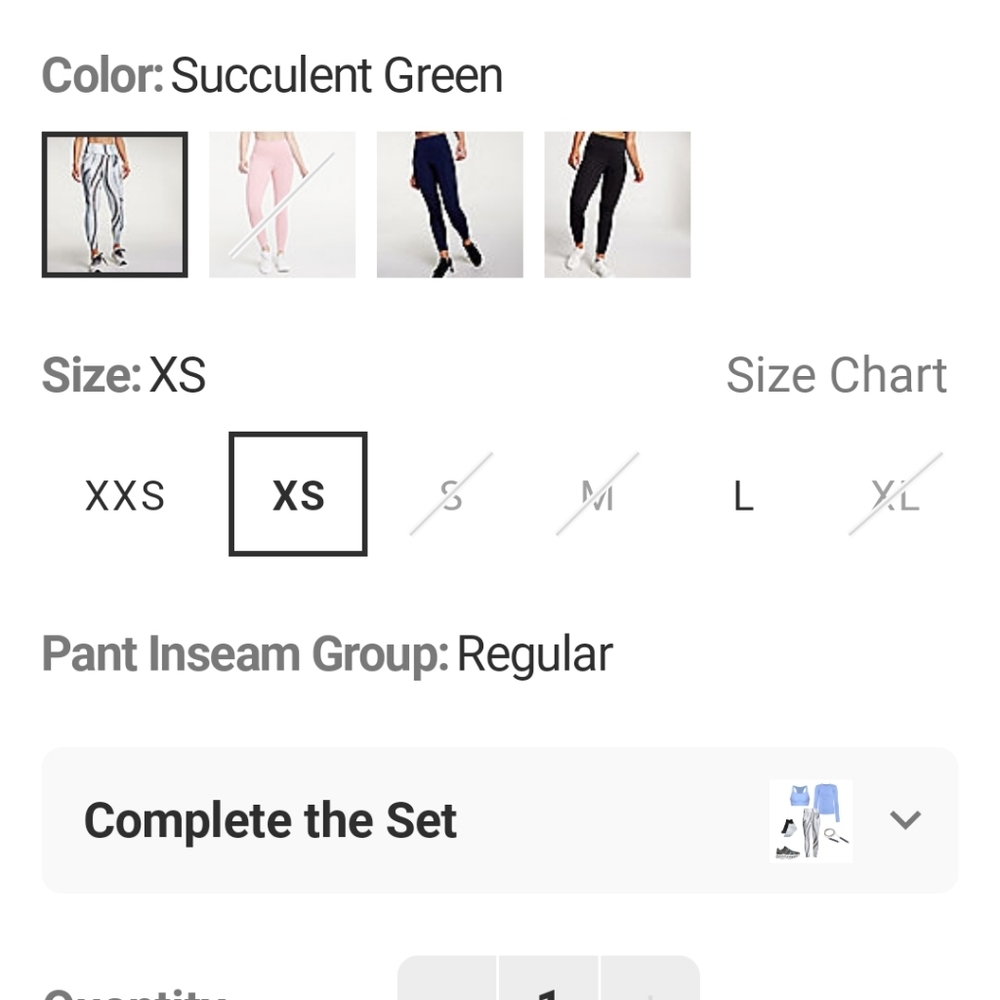 XS Calia leggings with pockets